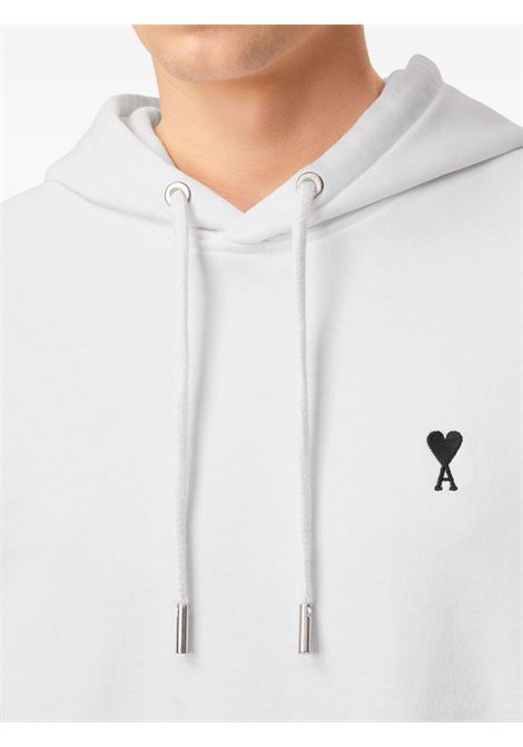adc hoodie man white AMI PARIS | HSW764.730100